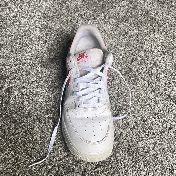 Red and white checkered Nike airforces - Picture 2 of 2